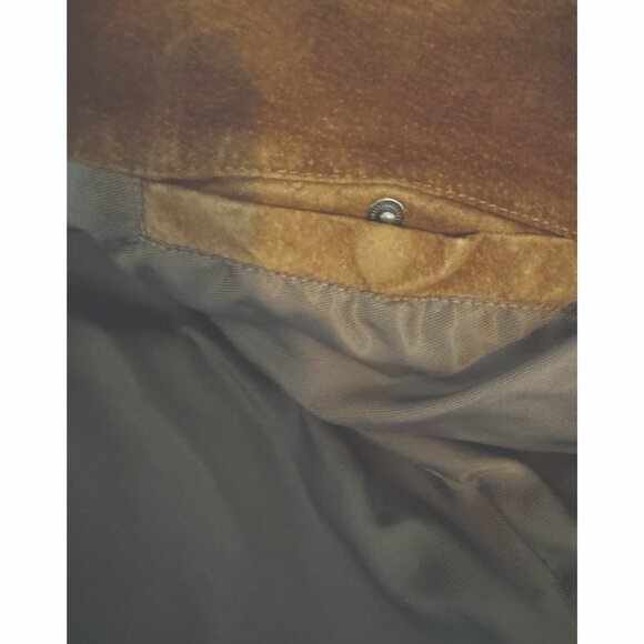 Express Suede Leather Jacket Small - Picture 6 of 7